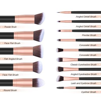 China Angular Blush New Type Powder Base Contour Eyeliner Low Price Cosmetic Blending Brush for sale