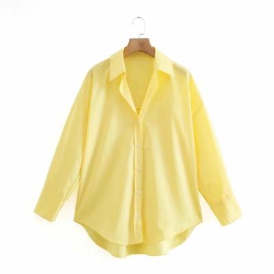 China New summer anti-pilling ladies shirts are bright in color and must be for active workers young ladies like high quality for sale