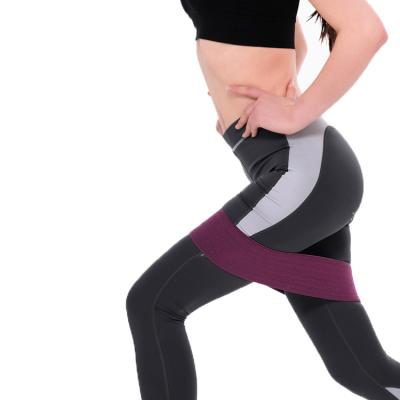 China Portable Wholesale Custom Increase Levels Loop Band Eco-friendly Elastic Resistance Bands Set Women Hip Strength Training Cloth Booty for sale