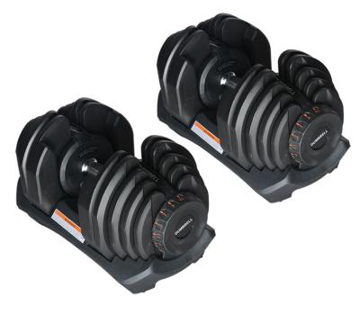 China Wholesale Home Gym Equipment Use Dumbbell Body Building Adjustable Dumbbell Automatically for sale