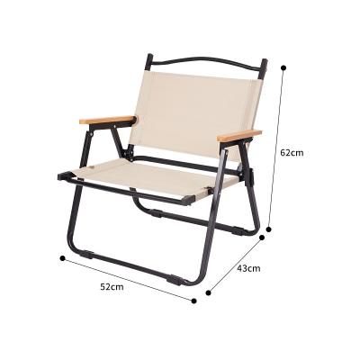 China Lightweight Aluminum Alloy Camping Chair, Outdoor Furniture, Portable, Foldable for sale