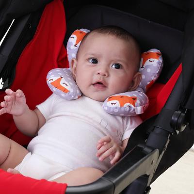 China Soft Ot Selling Baby Pillow Baby Neck Pillow Baby Stroller Safety Shaped Soft Chair Styling Pillow for sale