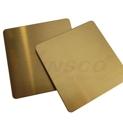 Cina Colore d'ottone AFP ss 201 dell'oro di acciaio inossidabile di rivestimento della linea sottile di Za strato 304 316 in vendita