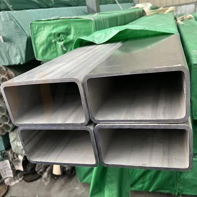 China Corrosion Resistant Large Size Welded Inox Metal Pipe 201 304 316 Grade 150mmx300mm Stainless Steel Rectangular Tube for sale