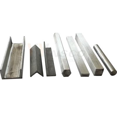 China Complete Specifications SUS 201 304 316 Grade Inox Rod Round Suqare Flat Hexagon Angle Channel Shape Stainless Steel Bar Te koop