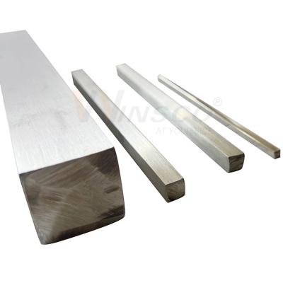 China 201 304 316 Grade Acero Inoxidable Solid Rod Welding Stainless Steel Square Bar Shaft for sale