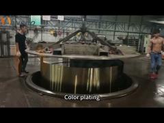 PVD stainless steel sheet plate production