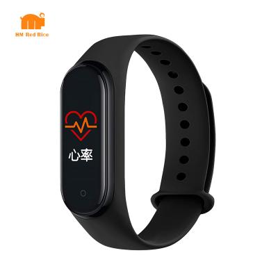 China Newest Waterproof Touch Screen Wearable Devices Wristband M4 Smart Heart Rate Monitor 0.96 TFT with watchSmart M5 Smart Watches for sale