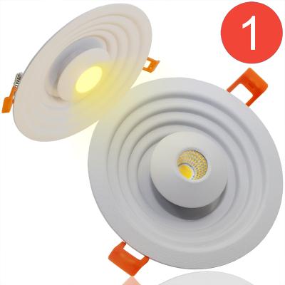 China Best Modern Led Ceiling Lights 2021 15W 6 Inch Round Ceiling White Spot Light COB SMD Ceiling Panel Light Recessed Light for sale