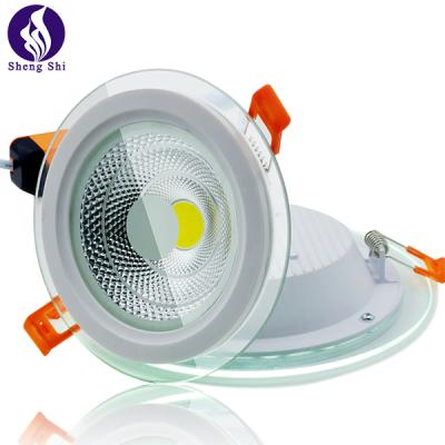 China Round 5W7w9w12w15w25w COB Ceiling Lamp Modern Aluminum White Living Room Dining Room Color Matching Led Spotlight for sale