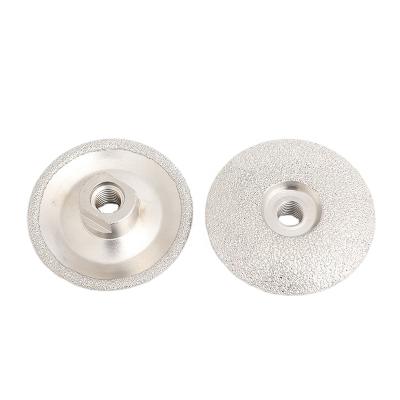 China Tile and ceramics industry customzied every light of vacuum brazed diamond cup grinding wheel for all stone and building material for sale