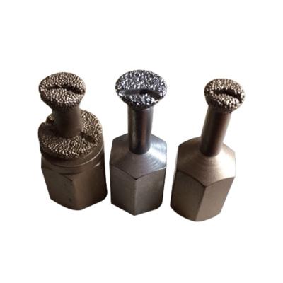 China Ceramics Industry Tile And Diamond Electroplated Drilling Reaming Back Bolt Bit for sale