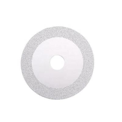 China Fast Removal On Concrete Floors High Quality Silver / Gold Plated Diamond Saw Blade Glass Cutting Disc For Fiberglass for sale