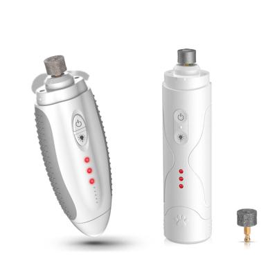 China New Viable Rechargeable Automatic Dog and Cat Nail Electric Pet Nail Grooming Tools Usb Grinder for sale