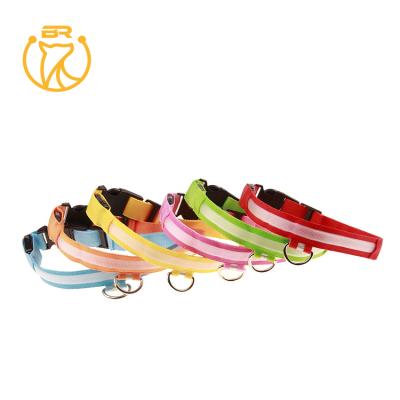 China Good Quality Pet JEWELED Reflective Nylon Waterproof Collar for sale