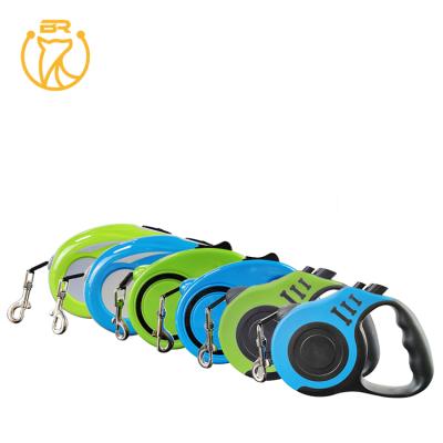 China Stocked 2022 NEW ABS Shell Flexible Dog Lead With Anti--Slip Handle Retractable Dog Walking Leash for sale