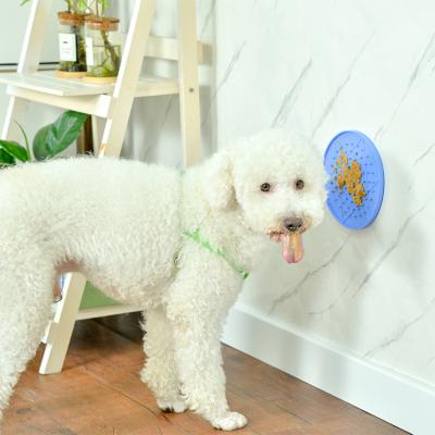 China Automatic Dog Bowls Eat Slow Feeder Pad Non-Toxic Around Pet Suction Cups Silicone Licking Mat For Relieves Bath Buddy Worry for sale