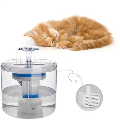 China Automatic 2022 Automatic Pet Water Feeder Drinking Station Cat Dog Water Bowl With Infrared Sensor for sale