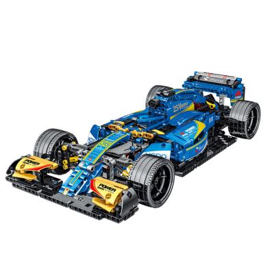 China Toy Vov Toys 1:10 Formula Car Series Building Block Sports Racing Model Assembly Set Toy Boy Gift for sale