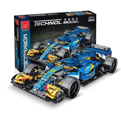 China Toy Vov Toys New Product 1:10 Formula Car Series Building Block Sports Racing Model Assembly Set Toy Boy Gift for sale