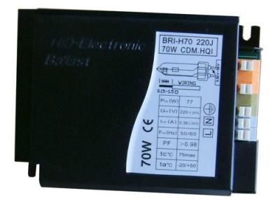 China lámpara de cerámica del sodio del haluro 70W del metal del lastre del invernadero de 0.44A 130Hz Digitaces en venta