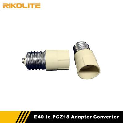 China E39 E40 To PGZ18 PGZX18 Ceramic Lamp Adapter Lighting Fixture Accessories for sale