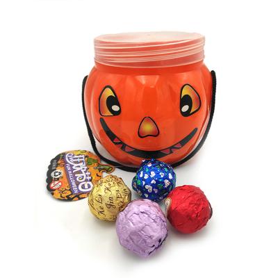 China Kids Halloween Pumpkin Box Sugar Cerebrate Chocolates and Candies Play Pumpkin Box for sale