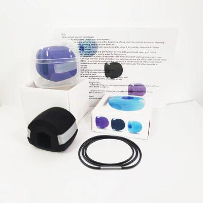 China Portable High Quality Neck And Jaw Tester Neck Toning Ball With Neck Rope With Paper Box for sale