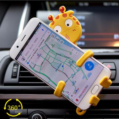 China High Quality Adjustable Air Vent Clip Phone Clip Car Phone Holder Stand for sale