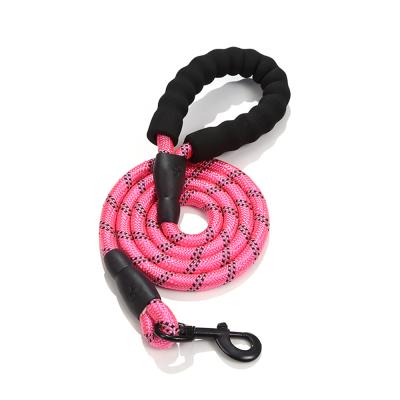 China Hot Selling Reflective Amazon Pet Products Wholesale Cheap Reflective Nylon Dog Leash Hot Selling Pet Leash for sale