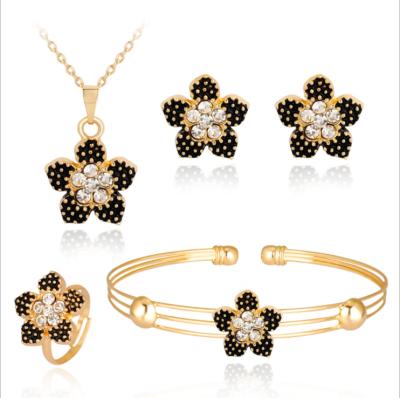 China Fashionable Supply Women Jewelry China Luxury Jewelry Set Wholesale 4 Piece Jewelry Set for sale