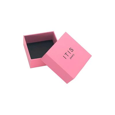 China Wholesale Luxury Ring Box Gift Velvet Earring Paper Ring Box for sale