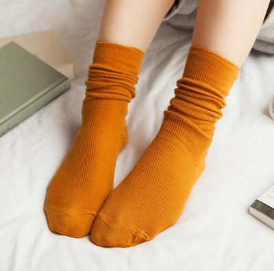 China 2020 New Girl Beauty Breathable Shoeplay Knitted Long Socks for sale