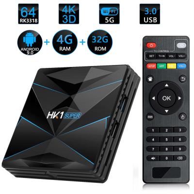 China SUPER GAME hk1 hk1 RK3318 Android 9.0 OTT TV BOX Max 2+16GB Smart TV BOX 5G Dual WIFI Smart TV Box for sale