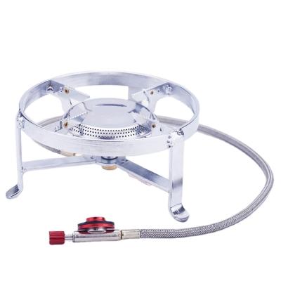 China Stabilized Stainless Steel Longevity Gas Stove 3 Burner Dazhan or customer Iron Camping Stove for sale