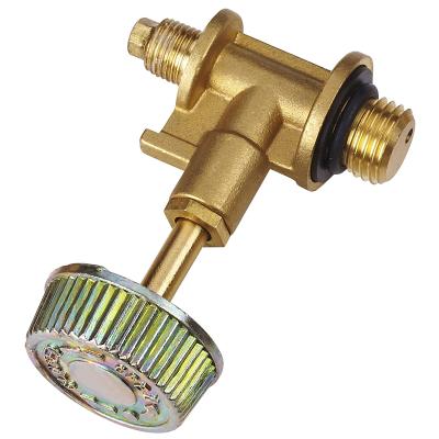 China Durable same body factory direct copper valve stem, cylinder camping valve ZF12 for sale