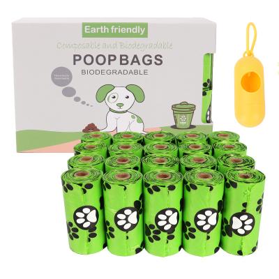 China Sustainable Portable Dog Poop Bag Eco-Friendly Wholesale Pet Poop Bags for sale