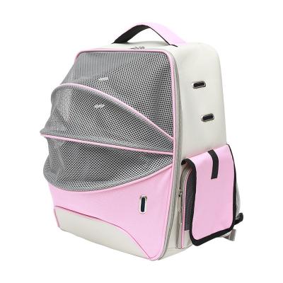 China Factory Stored Waterproof Durable Oxford Dog Pet Carrier High Quality Portable Cat Carrier Full Breathable Mesh Large Backpack for sale