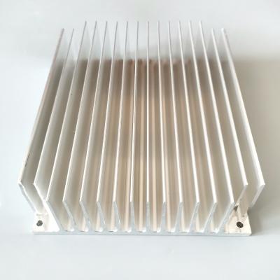 China Welder Frequency Conversion Al 6063 T5 Radiator Extrusion Aluminum Profile Heatsink Anodizing Aluminum Radiator for sale