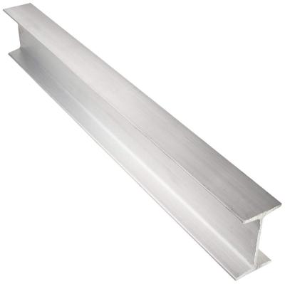 China Radiator 6061 6063 T6 Window Door Frame Extruded Aluminum I Line Extrusion H Beam Kick Profile for sale