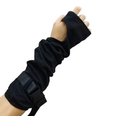 China Ninja Gloves Harajuku Mittens Gothic Ninja Gloves Elbow Length Cargo Style Unisex Black Cotton Glove Gothic Plastic Buckle Tie 2022 New Arrived for sale