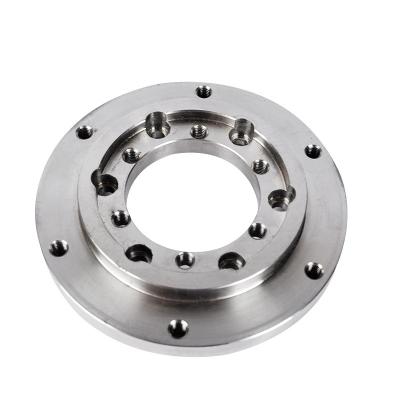 China Manufacturing Equipment CNC Machining, Stainless Steel Flange Processing With Holes, Can Be Customized According To Drawings And Samples for sale