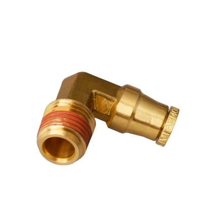 China High precision DOT Air Brake Fittings Equal brass material for sale