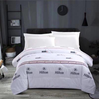 China NEW summer down comforter home mattress hilton king size comforter white quality comforter faster delivery topper quilt for sale