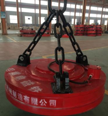 China Building Material Shops Holding Scrap Metal Lifting Magnet for sale