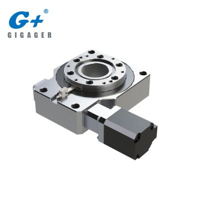 중국 Worm Gear Hollow Rotary Actuator Hollow Structure Worm Gear Motor Suit for Open Loop Stepper Motor Suit for Automation Industry 판매용