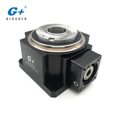 China GSA200-05K-SV 90 Degree Right Angle Gear Drives Helical Rotating Table Speed Direction Converter With Hollow Shaft for sale