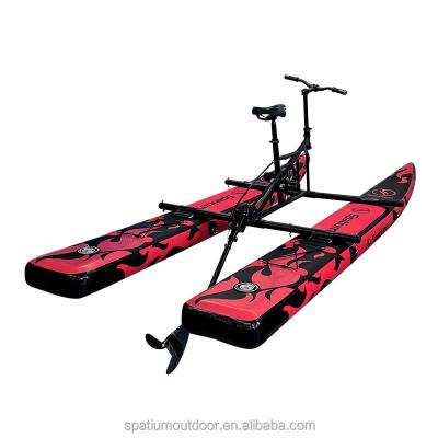 China Warter Sports Spatium 2023 New Fashionable Water Boat Sea Hydrofoil Bike Pedal Inflatable Boats For Sale for sale