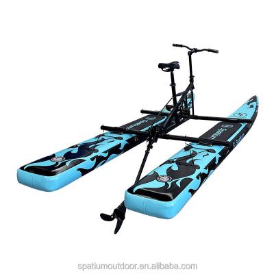 China Warter Sports Spatium 2023 New Collection Water Sports Equipment Inflatable Water Bicycle Floating Bike For Sale for sale