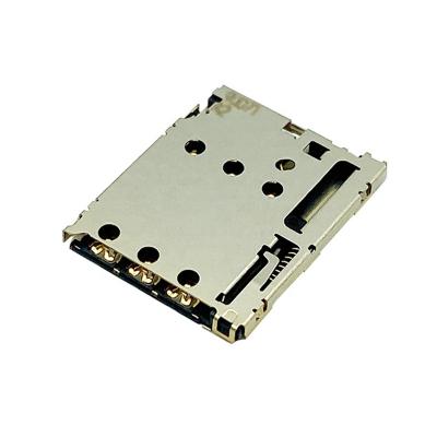 China Nano SIM Card Connector 6 Position Push-Push Type SF72S006VBDR2500 SF72S006VBDR2500 for sale